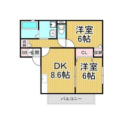 ソレーユ加島の物件間取画像